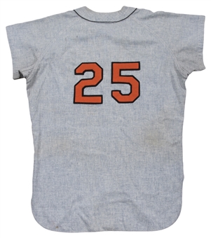 1970 Moe Drabowsky Game Used Baltimore Orioles Road Jersey (MEARS) 